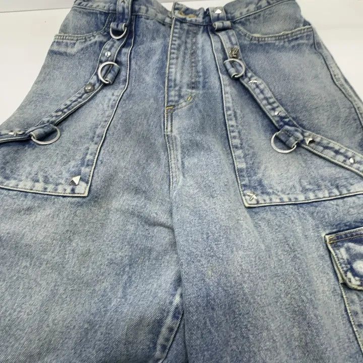 Balenciaga Balenciaga SS22 Blue Relaxed Denim Pants 0079 Size US 30 / EU 46 - 10 Thumbnail