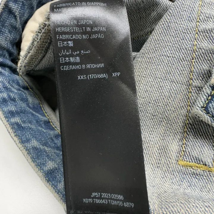 Balenciaga Balenciaga SS24 Drawstring Logo Patch Denim Pants 0079 Size US 26 / EU 42 - 3 Thumbnail