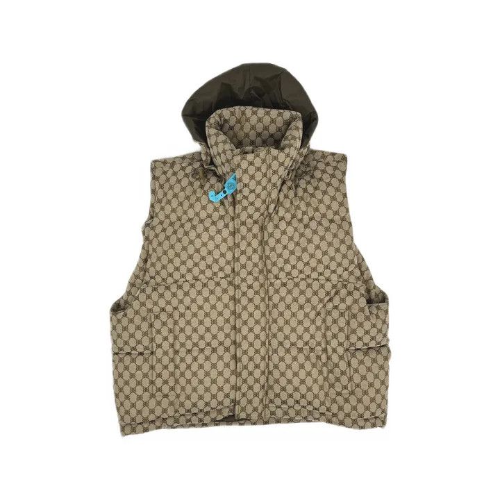 Balenciaga Balenciaga x Gucci Printed Hooded Vest 0079 Size US S / EU 44-46 / 1 - 2 Thumbnail