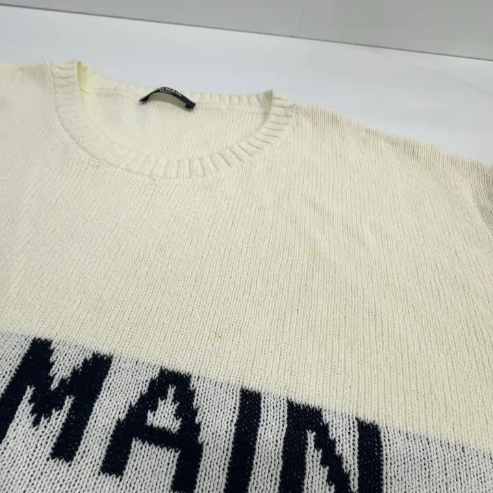 Balmain Balmain Crewneck Long Sleeve Sweatshirt 0079 Size US XXL / EU 58 / 5 - 8 Thumbnail
