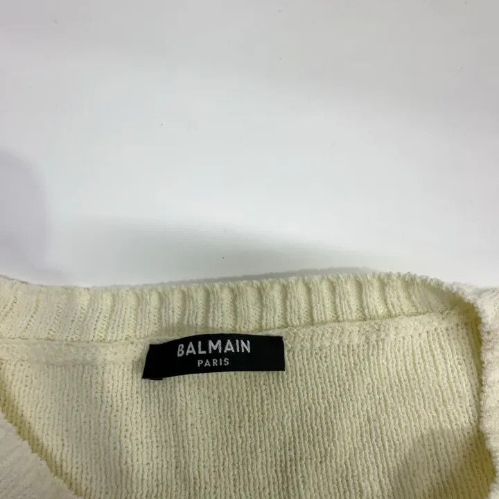 Balmain Balmain Crewneck Long Sleeve Sweatshirt 0079 Size US XXL / EU 58 / 5 - 5 Thumbnail