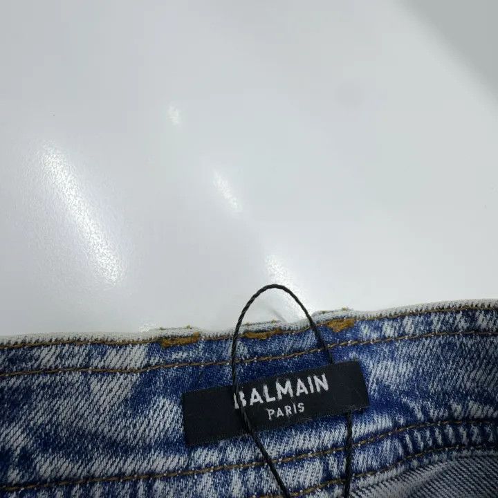 Balmain Balmain Blue Casual Button Shorts 0079 Size US 36 / EU 52 - 3 Thumbnail