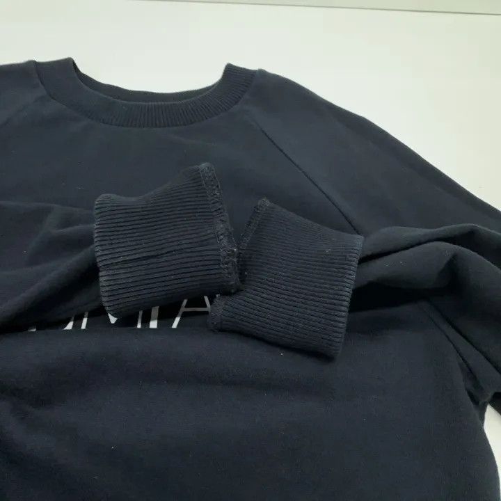 Balmain Balmain Logo Print Black Sweatshirt 0079 Size US S / EU 44-46 / 1 - 8 Thumbnail