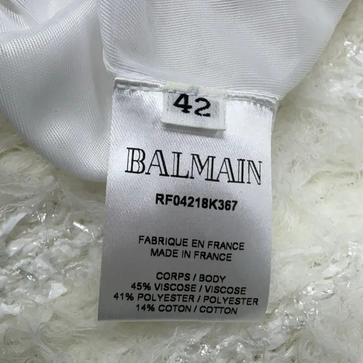Balmain Balmain Solid Color Casual Skirt 0079 Size US 42 / EU 58 - 4 Thumbnail
