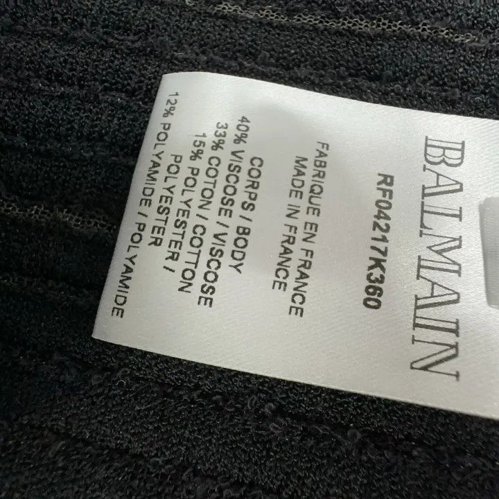 Balmain Balmain Stylish Versatile Black Skirt 0079 Size US 42 / EU 58 - 5 Thumbnail