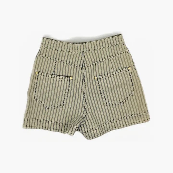 Balmain Balmain Striped Button Decorated Shorts 0079 Size US 36 / EU 52 - 3 Thumbnail
