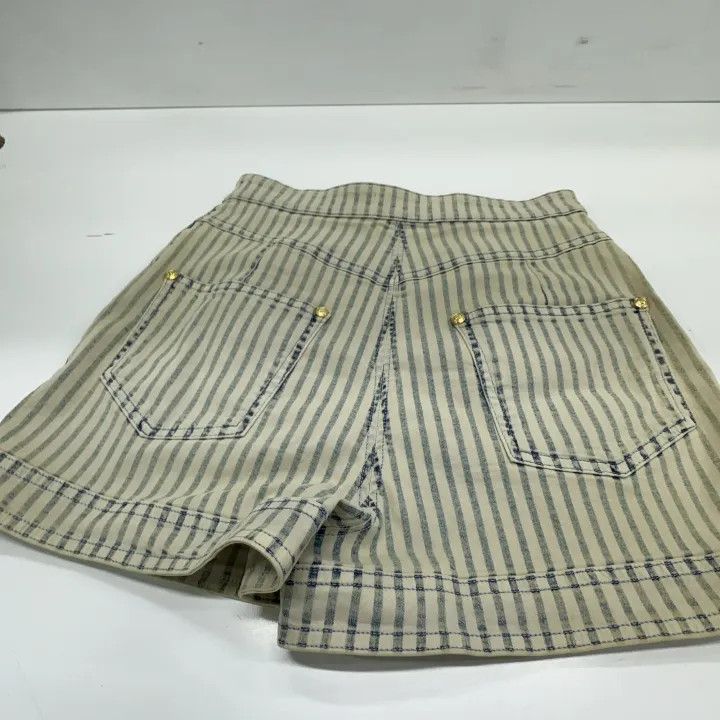 Balmain Balmain Striped Button Decorated Shorts 0079 Size US 36 / EU 52 - 9 Thumbnail