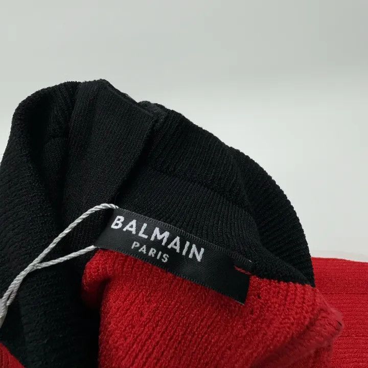 Balmain Balmain Color Block Fitted Short Dress 0079 Size US 38 / EU 54 - 5 Thumbnail