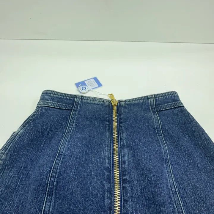 Balmain Balmain Fashion Versatile Denim Bodycon Skirt 0079 Size US 34 / EU 50 - 10 Thumbnail