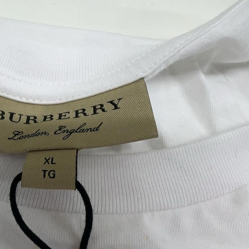 Burberry Burberry White Long Sleeve T-Shirt for Men 0079 Size US XL / EU 56 / 4 - 10 Thumbnail