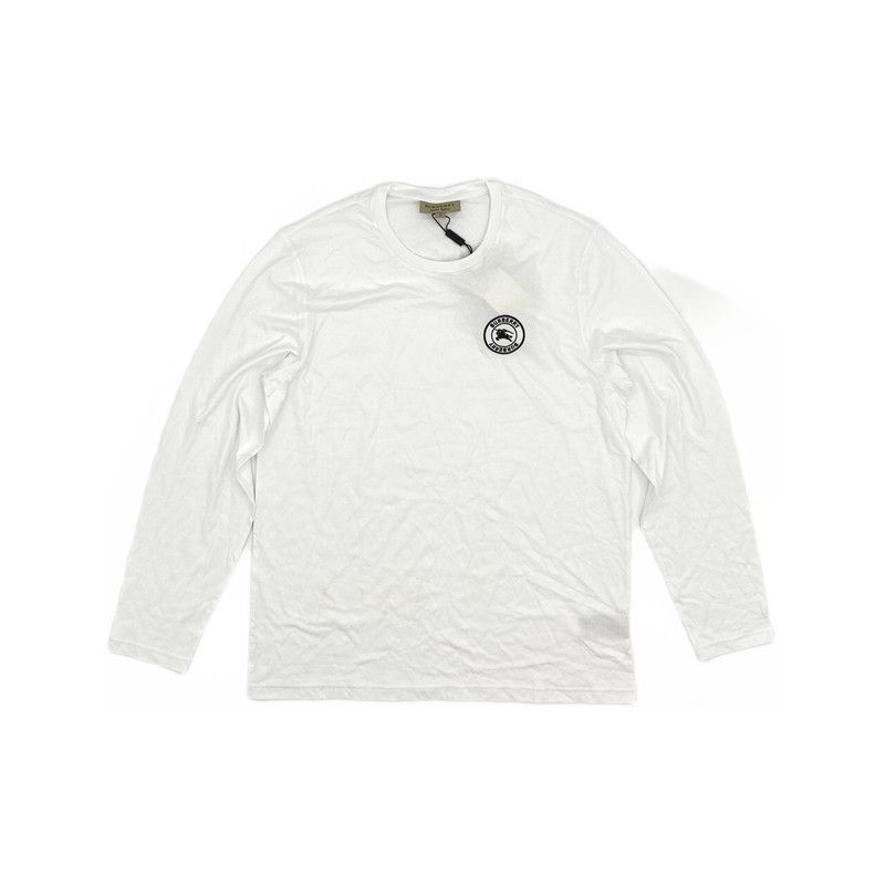 Burberry Burberry White Long Sleeve T-Shirt for Men 0079 Size US XL / EU 56 / 4 - 7 Thumbnail