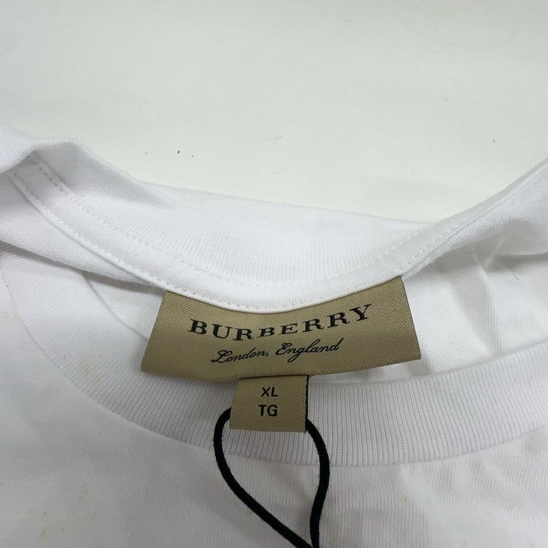 Burberry Burberry White Long Sleeve T-Shirt for Men 0079 Size US XL / EU 56 / 4 - 3 Thumbnail