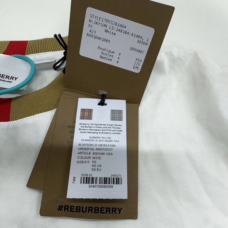 Burberry Burberry Long Sleeve Graphic Tee for Men 0079 Size US XS / EU 42 / 0 - 13 Thumbnail