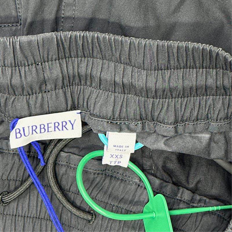 Burberry Burberry Black Relaxed Fit Men's Trousers 0079 Size US 26 / EU 42 - 3 Thumbnail
