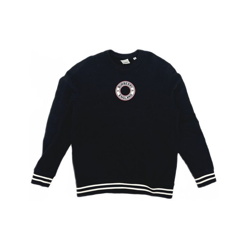 Burberry Burberry SS21 Logo Stripe Long Sleeve Sweatshirt 0079 Size US S / EU 44-46 / 1 - 10 Thumbnail