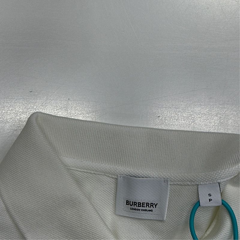 Burberry Burberry Swan Print Short Sleeve Polo 0079 Size US S / EU 44-46 / 1 - 3 Thumbnail