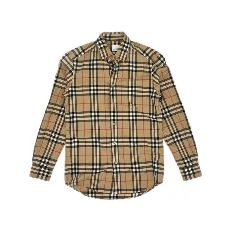 Burberry Burberry Classic Check Long Sleeve Shirt 0079 Size US XS / EU 42 / 0 - 6 Thumbnail