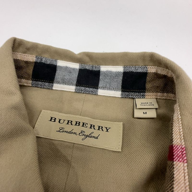 Burberry Burberry Casual Solid Color Long Sleeve Shirt 0079 Size US M / EU 48-50 / 2 - 6 Thumbnail
