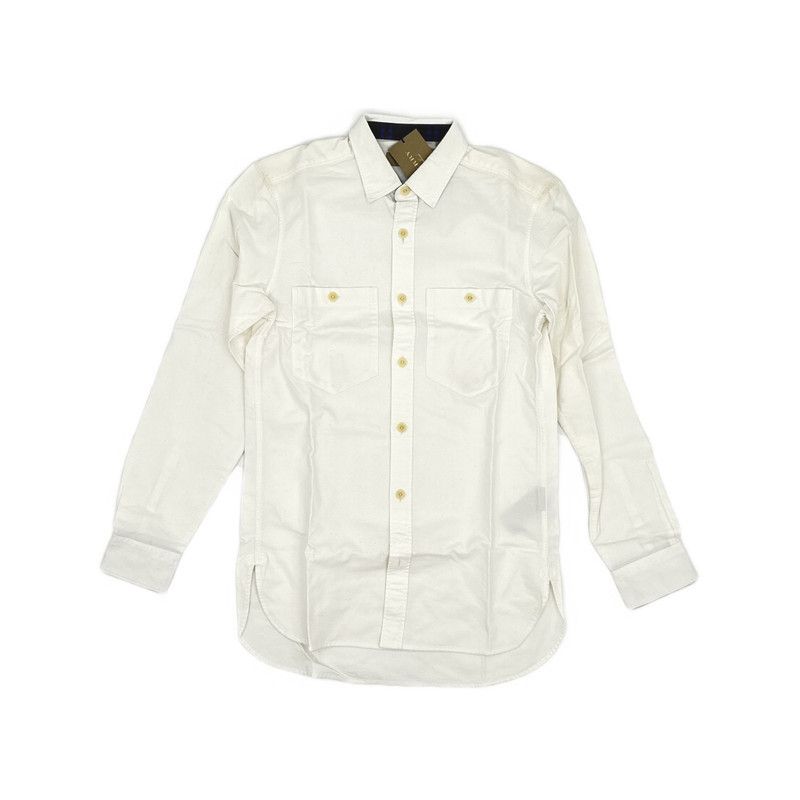 Burberry Burberry Red Long Sleeve Shirt for Men 0079 Size US XS / EU 42 / 0 - 3 Thumbnail