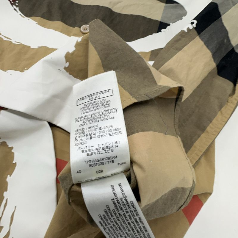 Burberry Burberry Plaid Stretch Long Sleeve Shirt for Men 0079 Size US L / EU 52-54 / 3 - 4 Thumbnail