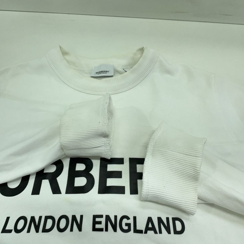 Burberry Burberry Logo Letter Print Long Sleeve Sweatshirt 0079 Size US M / EU 48-50 / 2 - 2 Thumbnail