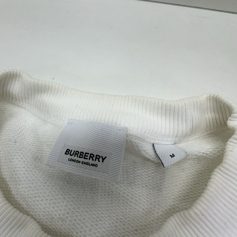 Burberry Burberry Logo Letter Print Long Sleeve Sweatshirt 0079 Size US M / EU 48-50 / 2 - 5 Thumbnail
