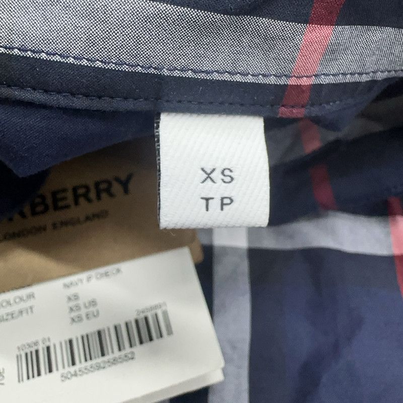 Burberry Burberry Men's SS23 Plaid Long Sleeve Shirt 0079 Size US XS / EU 42 / 0 - 6 Thumbnail
