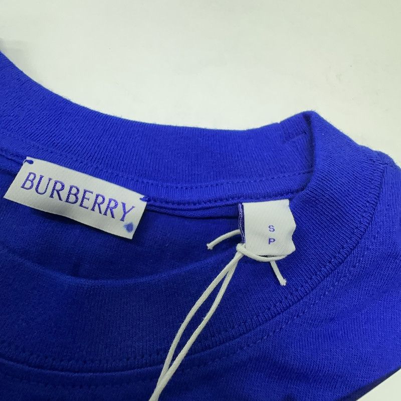 Burberry Burberry Floral Print Blue Short Sleeve T-Shirt 0079 Size US S / EU 44-46 / 1 - 13 Thumbnail