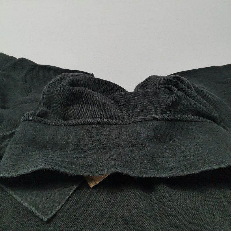 Burberry Burberry Black Embroidered Logo Polo Shirt 0079 Size US XS / EU 42 / 0 - 12 Thumbnail