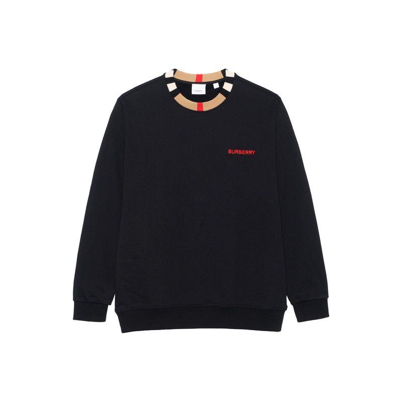 Burberry Burberry Color-Blocked Embroidered Long Sleeve Sweatshirt 0079 Size US S / EU 44-46 / 1 - 5 Thumbnail