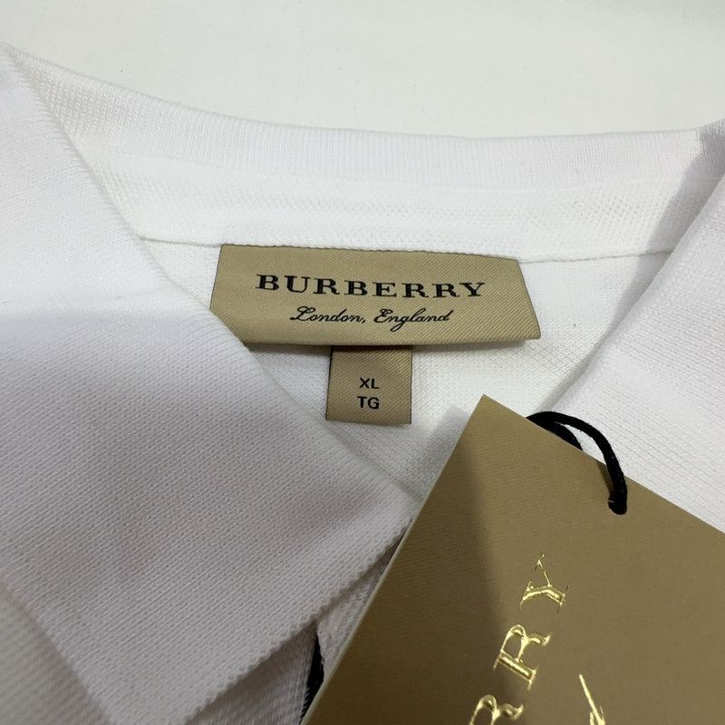 Burberry Burberry SS22 Plain Button-up Short Sleeve Polo 0079 Size US XL / EU 56 / 4 - 5 Thumbnail