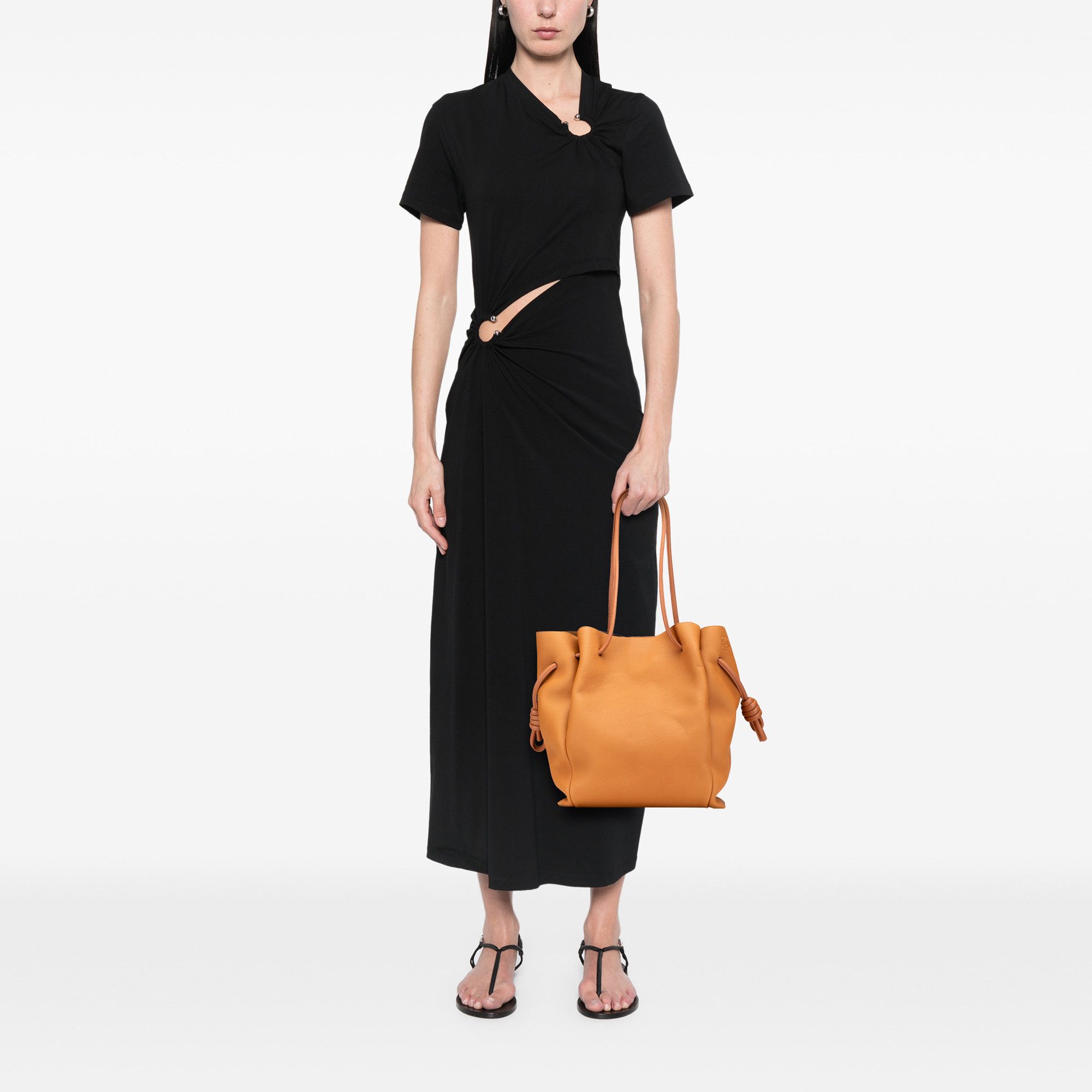 Loewe LOEWE Medium Leather Flamenco Knot Tote Size ONE SIZE - 10 Thumbnail