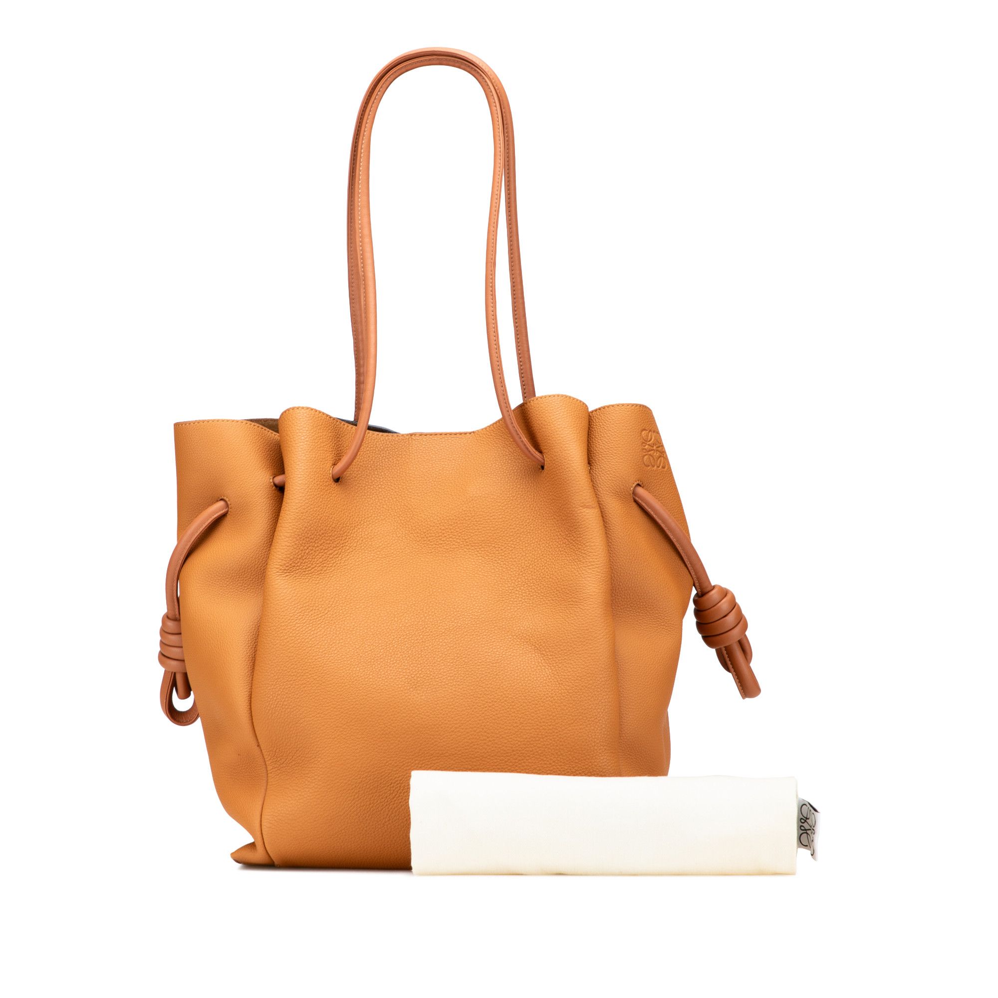 Loewe LOEWE Medium Leather Flamenco Knot Tote Size ONE SIZE - 11 Thumbnail