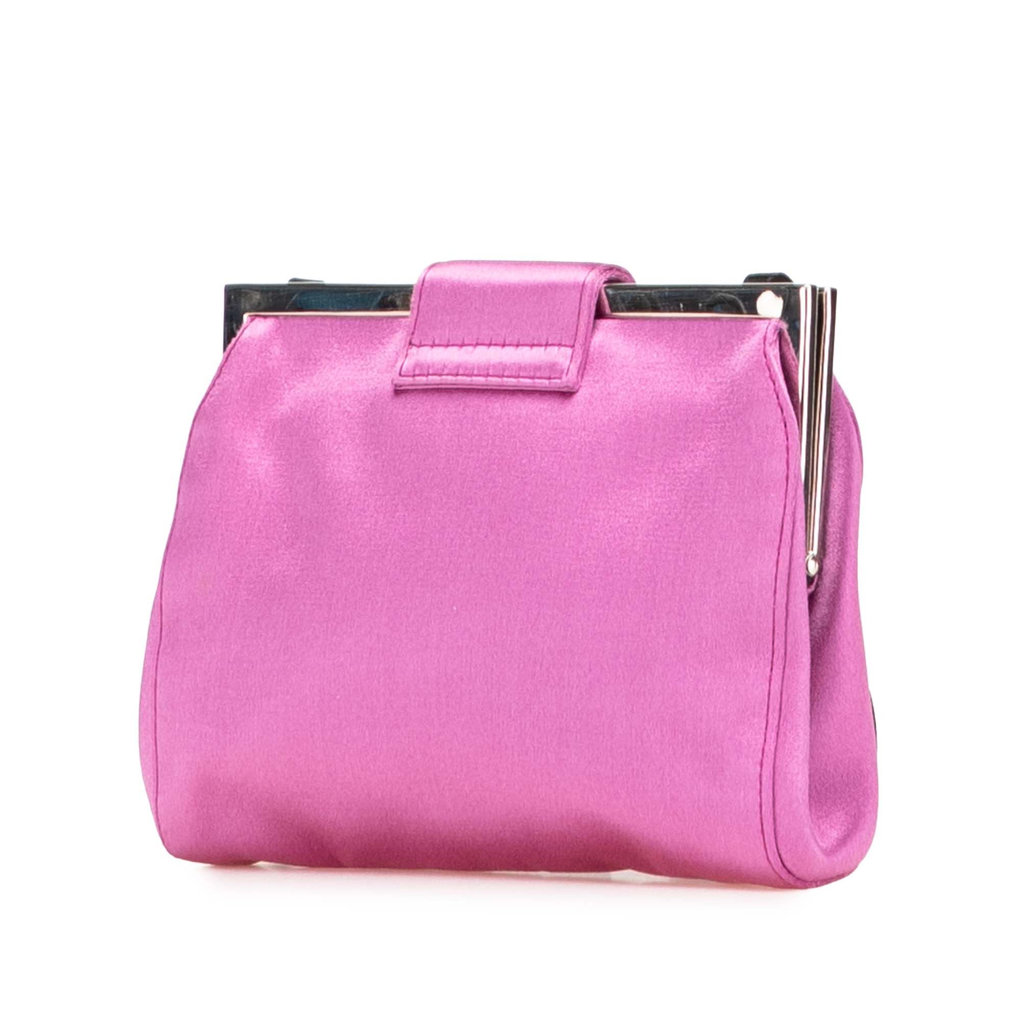 Miu Miu Miu Miu Satin Clasp Clutch on Strap Size ONE SIZE - 2 Thumbnail
