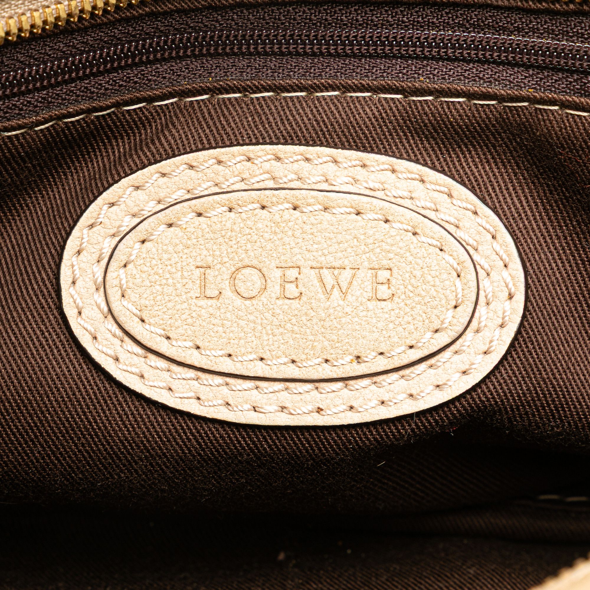 Loewe LOEWE Mini Anagram Leather Tassel Handbag Size ONE SIZE - 5 Thumbnail