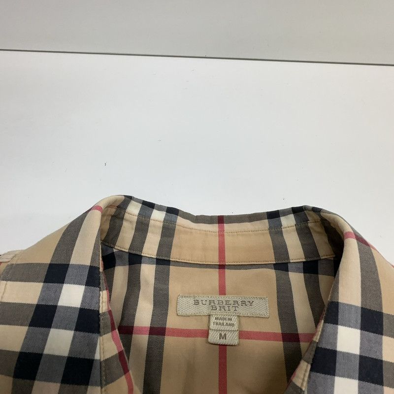 Burberry Burberry Check Pattern Short Sleeve Shirt 0079 Size US M / EU 48-50 / 2 - 5 Thumbnail