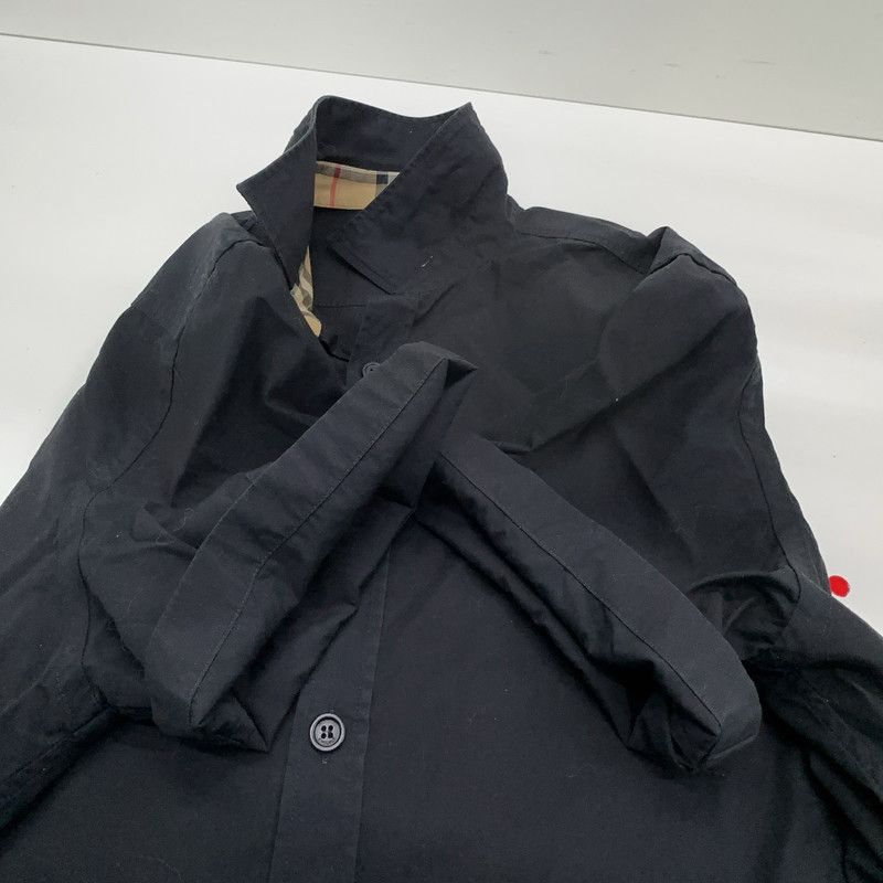 Burberry Burberry Black Slim Fit Short Sleeve Shirt 0079 Size US XL / EU 56 / 4 - 4 Thumbnail