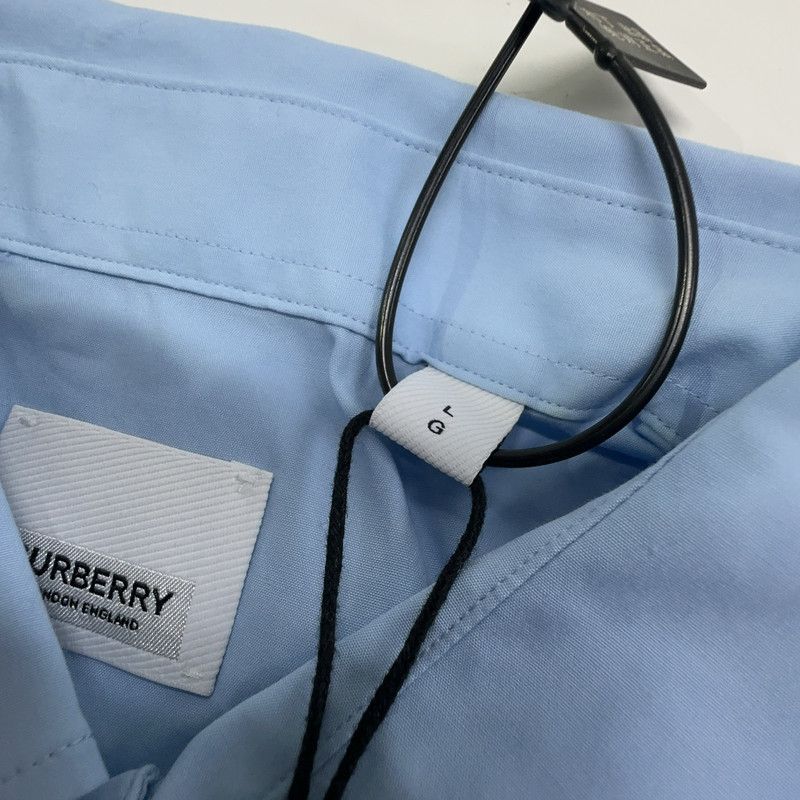 Burberry Burberry Logo Decoration Long Sleeve Shirt 0079 Size US L / EU 52-54 / 3 - 6 Thumbnail