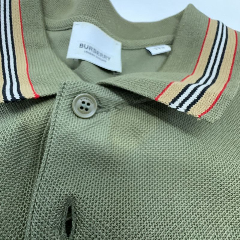 Burberry Burberry FW21 Logo Stripe Short Sleeve Polo Shirt 0079 Size US XXL / EU 58 / 5 - 7 Thumbnail
