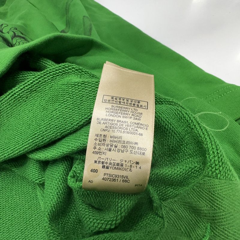 Burberry Burberry Green Graffiti Print Short Sleeve T-Shirt 0079 Size US S / EU 44-46 / 1 - 2 Thumbnail