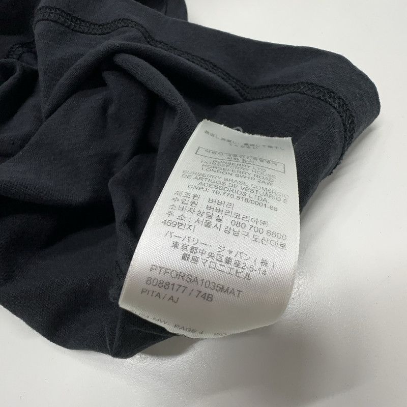 Burberry Burberry Black Casual Short Sleeve T-Shirt 0079 Size US L / EU 52-54 / 3 - 3 Thumbnail