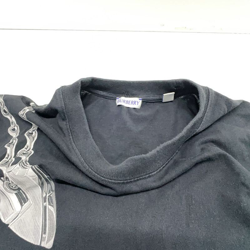 Burberry Burberry Black Casual Short Sleeve T-Shirt 0079 Size US L / EU 52-54 / 3 - 10 Thumbnail
