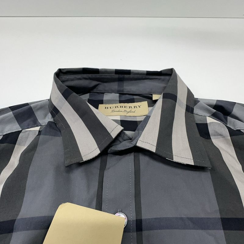 Burberry Burberry Long Sleeve Checked Shirt for Men 0079 Size US XS / EU 42 / 0 - 5 Thumbnail