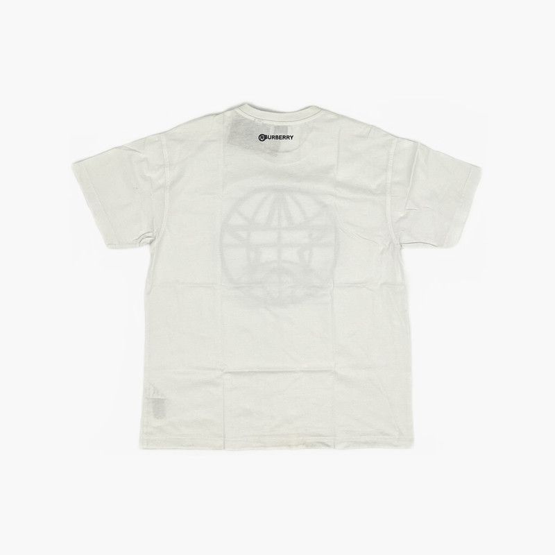 Burberry Burberry Earth Graphic Cotton T-Shirt for Men 0079 Size US XXS / EU 40 - 8 Thumbnail