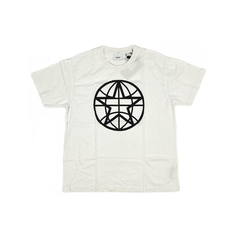Burberry Burberry Earth Graphic Cotton T-Shirt for Men 0079 Size US XXS / EU 40 - 11 Thumbnail