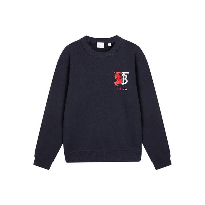 Burberry Burberry Letter Print Long Sleeve Sweatshirt 0079 Size US XL / EU 56 / 4 - 16 Thumbnail