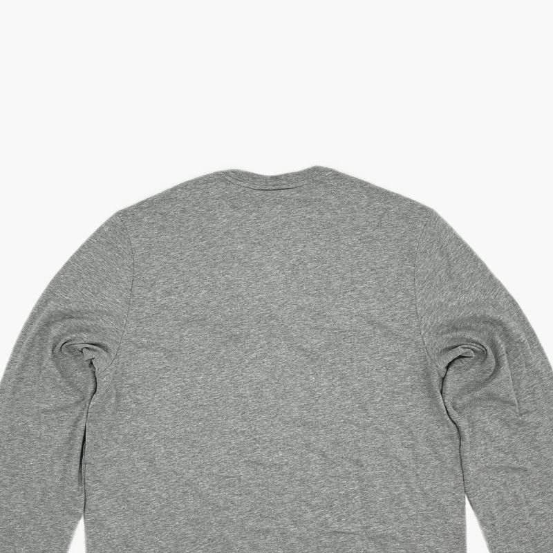 Burberry Burberry Gray Long Sleeve Crew Neck T-Shirt 0079 Size US XL / EU 56 / 4 - 7 Thumbnail