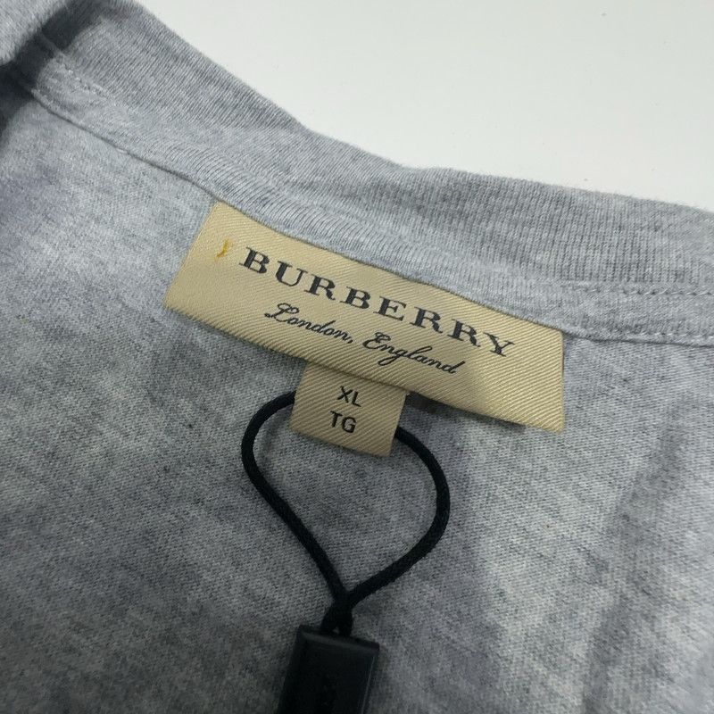 Burberry Burberry Gray Long Sleeve Crew Neck T-Shirt 0079 Size US XL / EU 56 / 4 - 12 Thumbnail