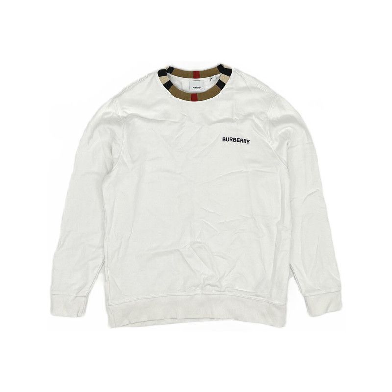 Burberry Burberry Logo Print Long Sleeve Sweatshirt 0079 Size US M / EU 48-50 / 2 - 4 Thumbnail