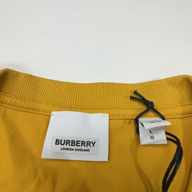 Burberry Burberry Yellow Logo Print Short Sleeve T-Shirt 0079 Size US L / EU 52-54 / 3 - 11 Thumbnail